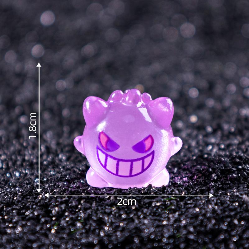 Tiểu cảnh tinh linh Halloween phát sáng DIY, phụ kiện tiểu cảnh mini bàn cute (ZC-1103)