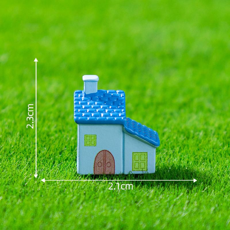 跨境微景观创意房子小树棋子园艺造景 DIY装饰品挂配件迷你小摆件