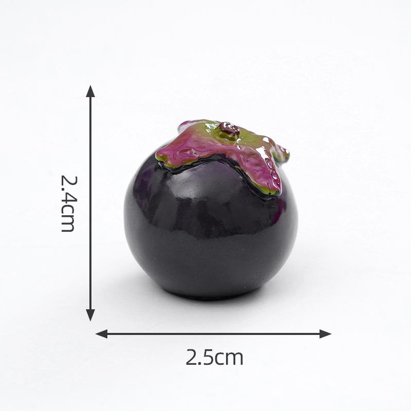 Tiểu cảnh rau giả, túi bất ngờ ăn chơi DIY, phụ kiện treo bàn tiểu cảnh mini (ZC-290)