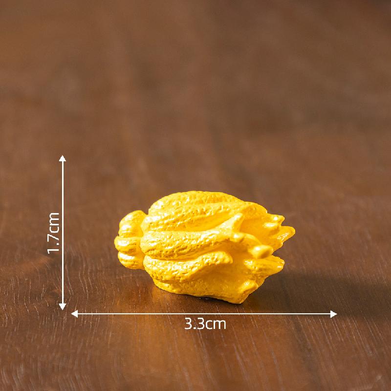 Tiểu cảnh bí ngô, ớt giả ăn được DIY, kẹp tóc, phụ kiện tiểu cảnh mini (ZC-681)