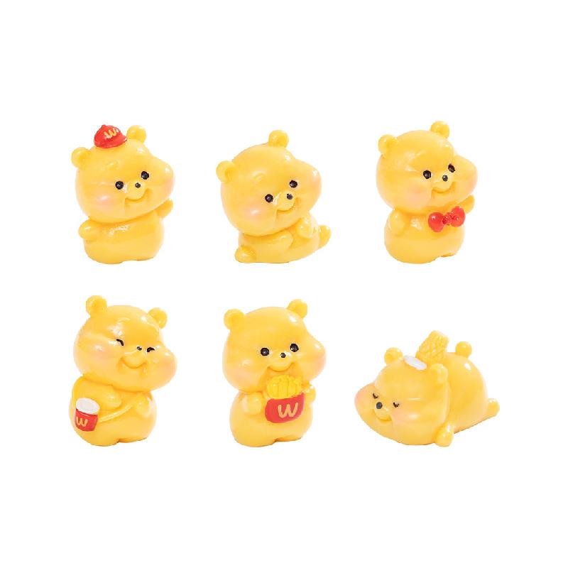 Gấu bơ mini phụ kiện nhà búp bê (PK-702)