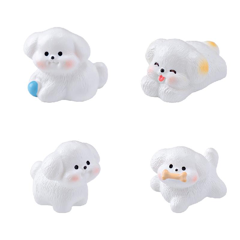 Tiểu cảnh chó Tây Tạng, búp bê DIY, nhà búp bê, phụ kiện treo bàn tiểu cảnh mini (ZC-664)