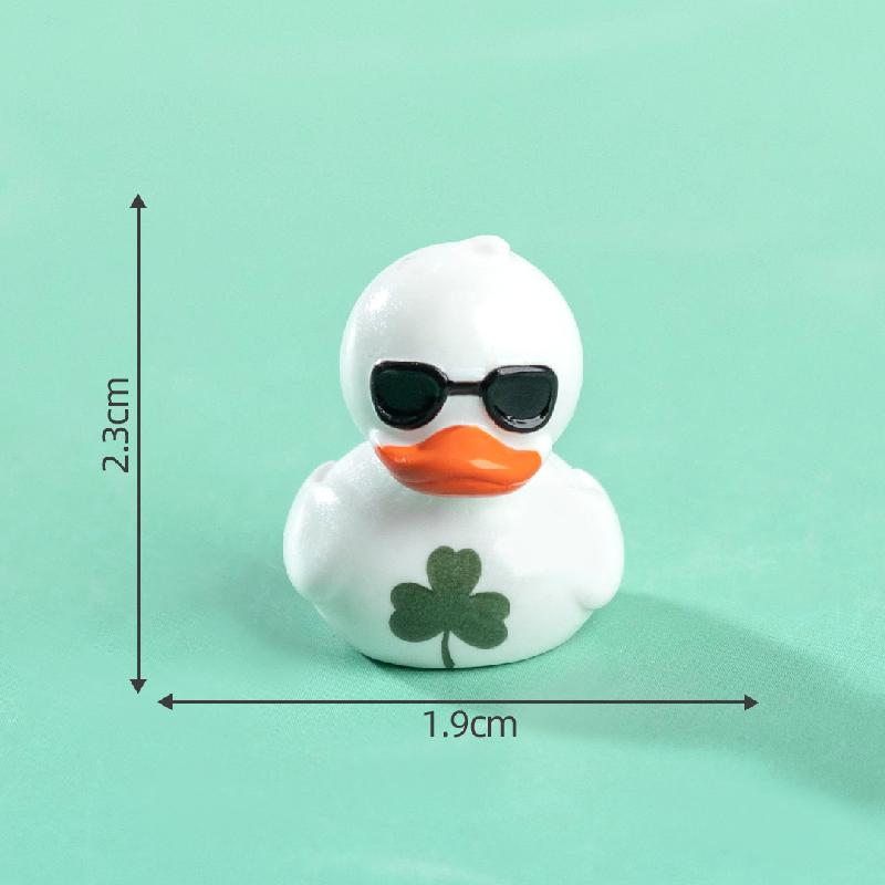 Tiểu cảnh vịt vàng biến hóa DIY, phụ kiện tiểu cảnh mini resin treo bàn garden đáng yêu cute (ZC-1456)