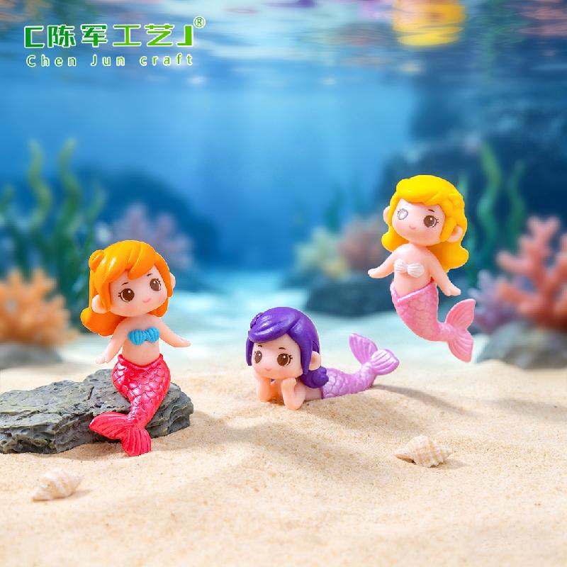 Nàng Tiên Cá Mini Trang Trí Hồ Cá (PK-244)