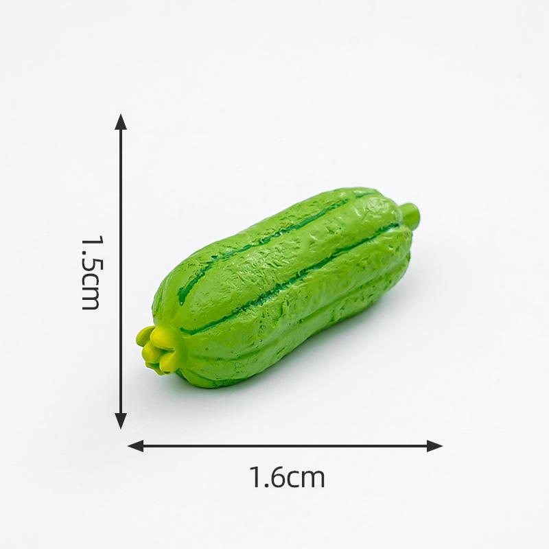 Tiểu cảnh rau giả, túi bất ngờ ăn chơi DIY, phụ kiện treo bàn tiểu cảnh mini (ZC-290)