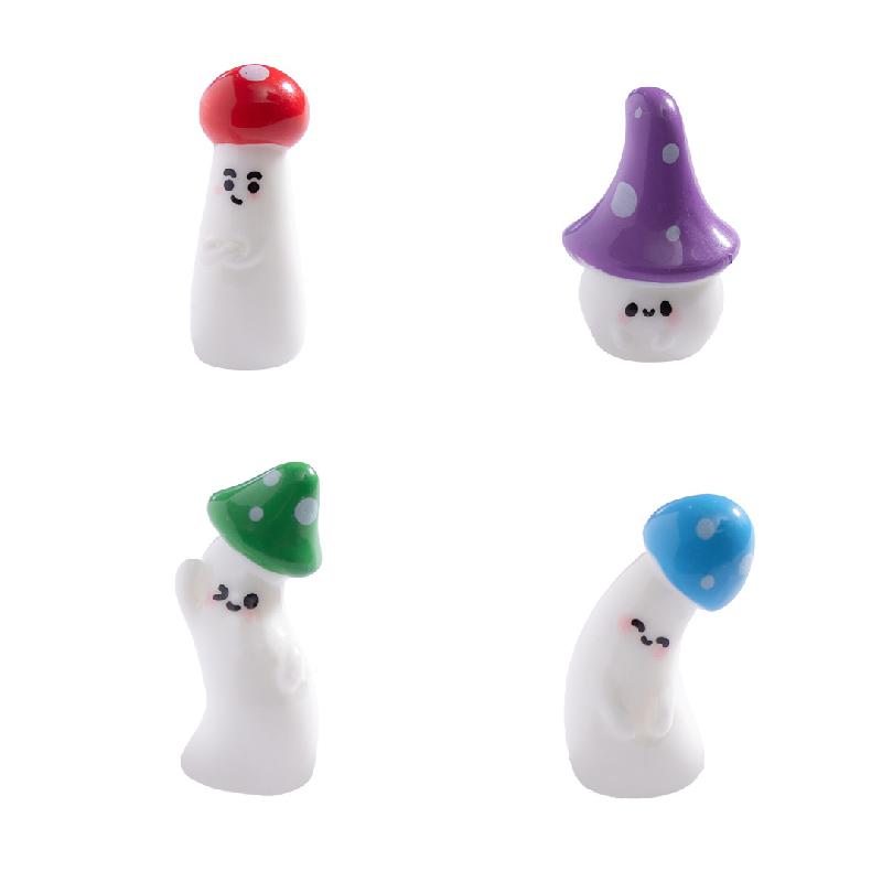 Tiểu cảnh nấm nghiêng đáng yêu DIY, phụ kiện tiểu cảnh mini bàn treo, garden cute (ZC-1095)