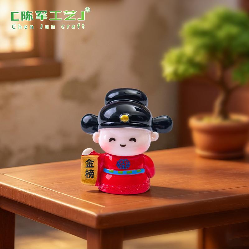 Phụ Kiện Tiểu Cảnh Trạng Nguyên Thi Cử Mini (PK-670)