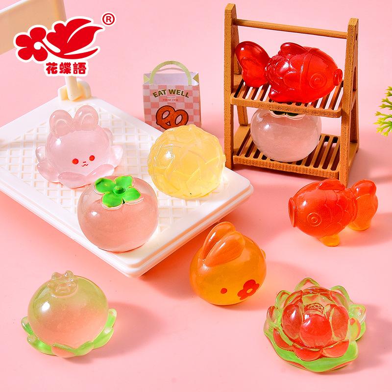 Phụ Kiện Nhỏ Xinh Thỏ đèn lồng Trung Thu phát sáng, resin DIY, nam châm tủ lạnh (NX-609)