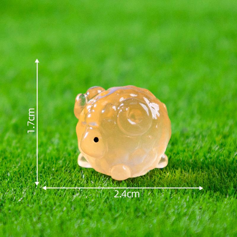 Tiểu cảnh cừu nhỏ phát sáng DIY, phụ kiện tiểu cảnh mini resin treo bàn garden đáng yêu (ZC-1427)