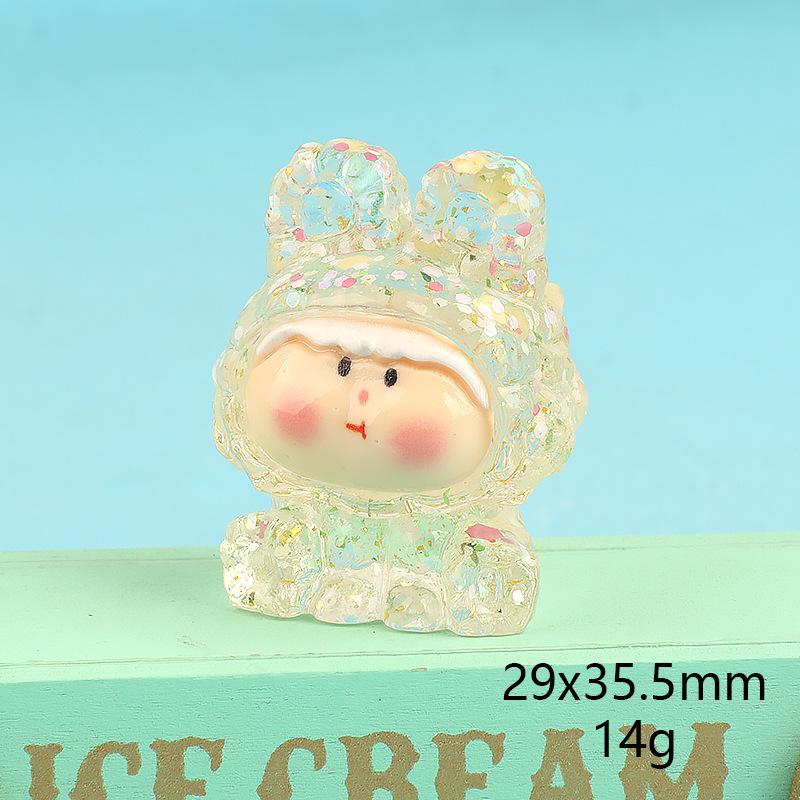 Charm bé gái lấp lánh DIY tiểu cảnh trang trí (FF-63)