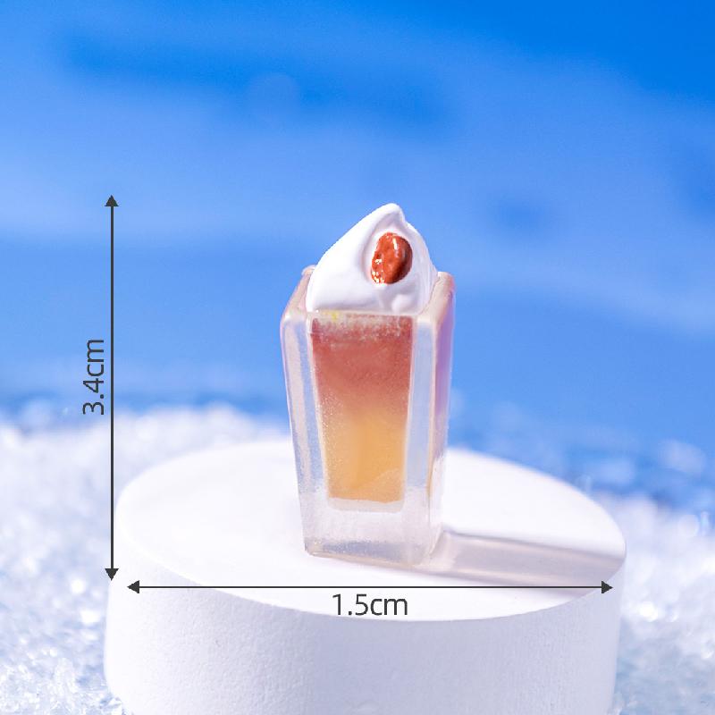 Tiểu cảnh đáy cốc đá mùa hè phát sáng DIY, phụ kiện tiểu cảnh mini treo bàn garden cute (ZC-1429)