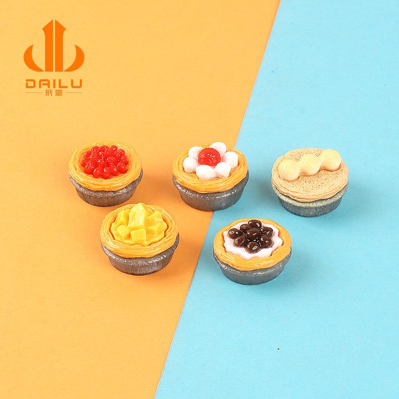 Charm bánh tart DIY trang trí vỏ điện thoại (FF-169)