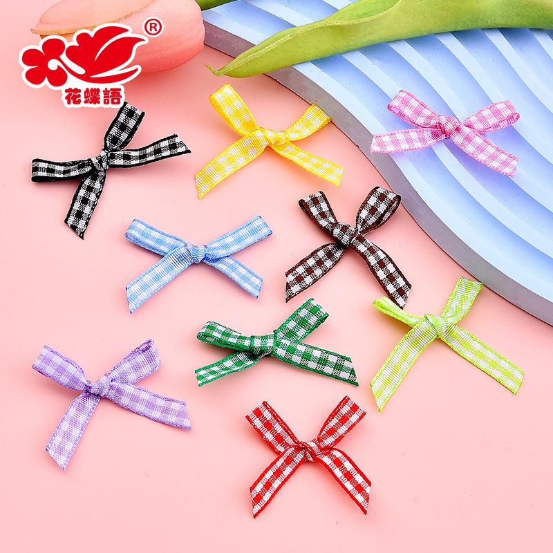 Phụ Kiện Nhỏ Xinh Nơ caro Hàn Quốc (NX-476)