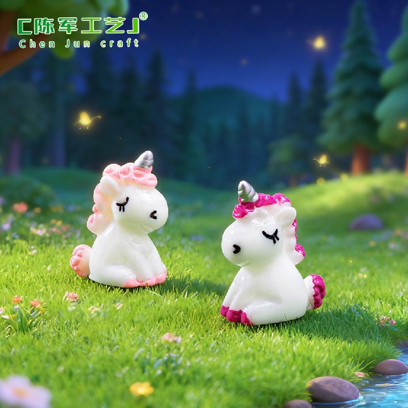 Phụ Kiện Tiểu Cảnh Tiểu cảnh kỳ lân mini đáng yêu trang trí phong cách rêu (ZC-771)