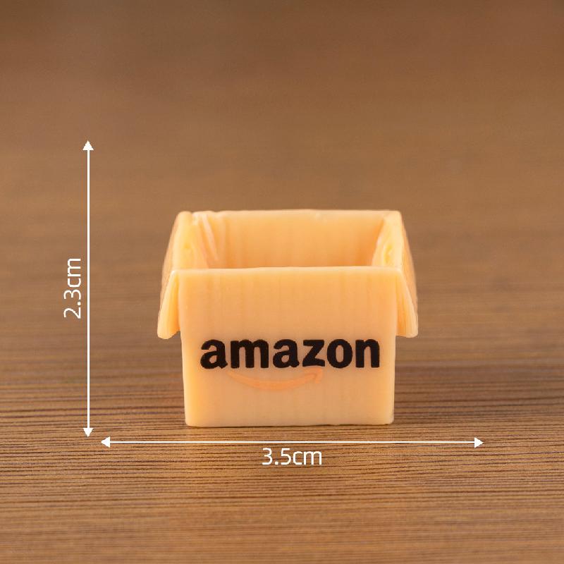 Tiểu cảnh hộp giấy, bưu kiện DIY, phụ kiện tiểu cảnh mini nhà búp bê, sân vườn thu nhỏ (ZC-832)