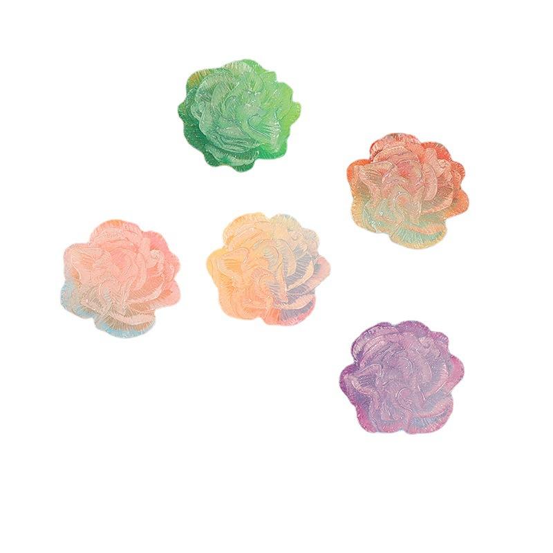 Charm hoa trà phát sáng DIY trang trí điện thoại (FF-478)