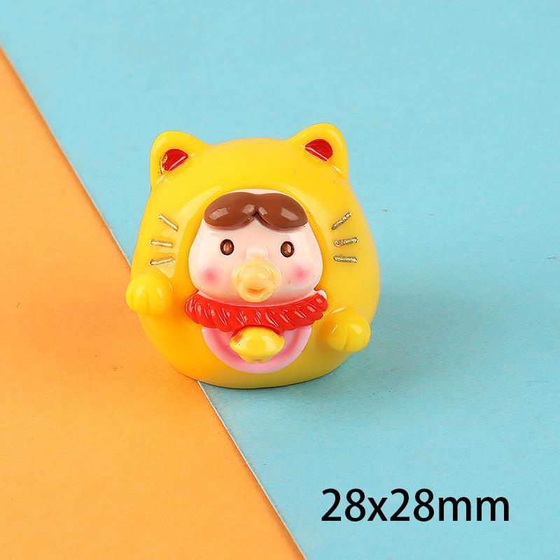 Charm mèo may mắn DIY trang trí vỏ điện thoại (FF-495)