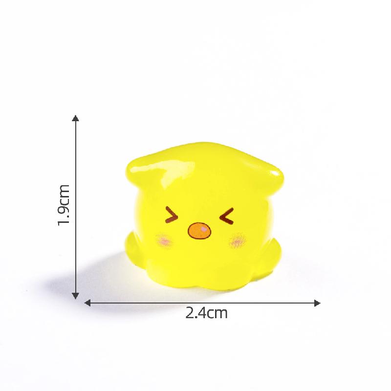 Tiểu cảnh bạch tuộc biển phát sáng DIY, phụ kiện tiểu cảnh mini resin garden treo bàn đáng yêu cute (ZC-1473)