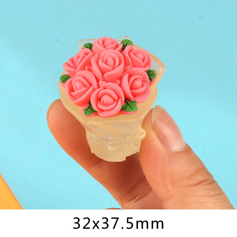 Charm hoa hồng phát sáng DIY trang trí tiểu cảnh (FF-373)