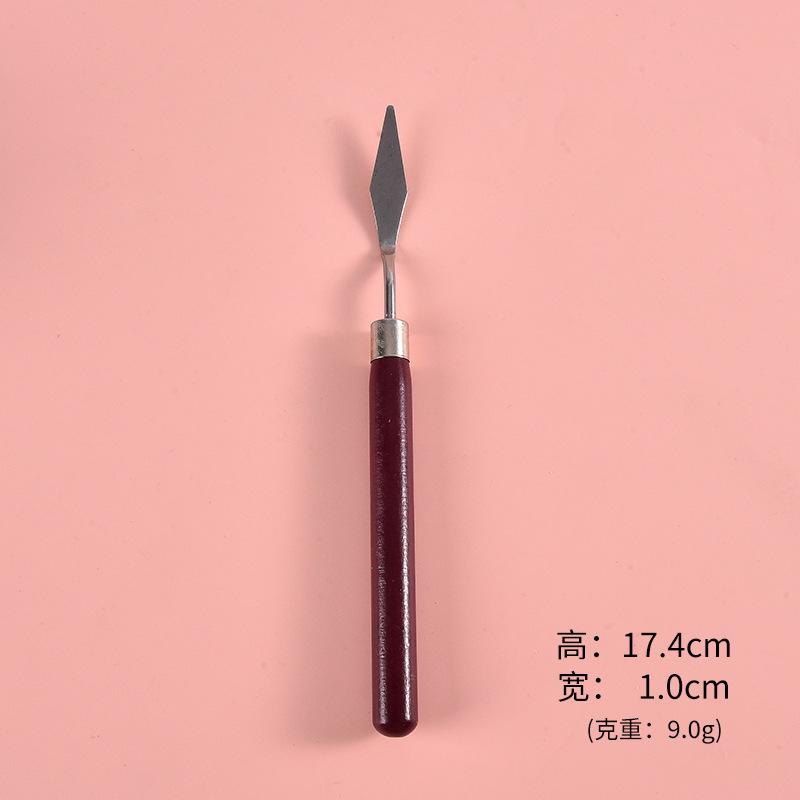 红木款-尖头0号刮刀