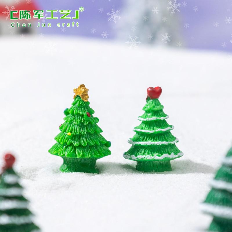 Tiểu cảnh cây thông Noel, trang trí nhà dễ thương mini (ZC-119)