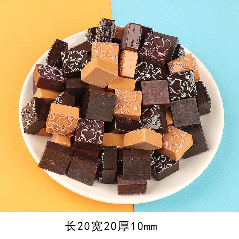 Charm bánh socola DIY trang trí vỏ điện thoại (FF-474)