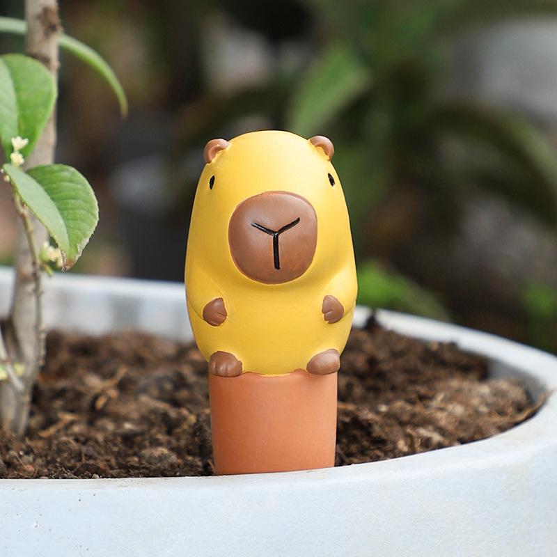 Chậu Cây Resin Dụng cụ tưới cây tự động hình động vật, bình nhỏ giọt tưới cây, phụ kiện làm vườn (RG-44)