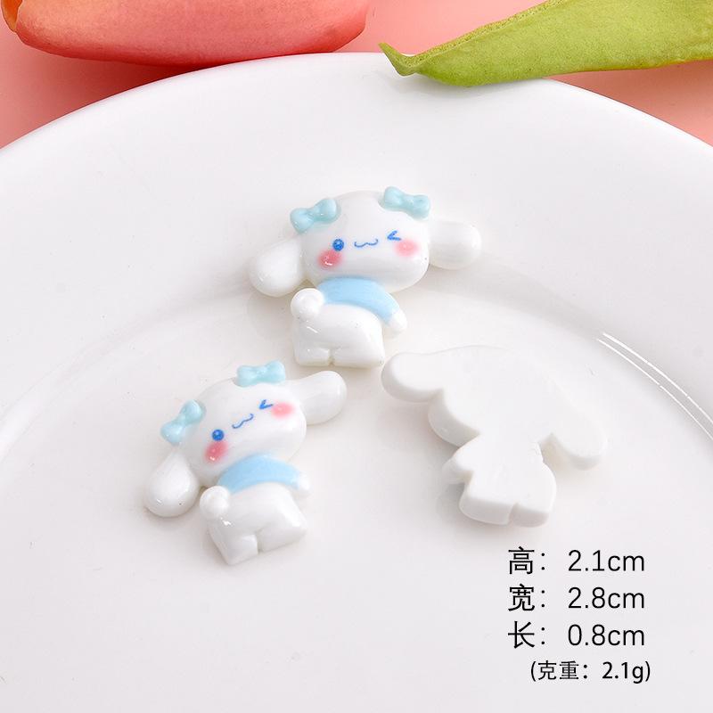Động vật resin mini, phụ kiện DIY, gương, nam châm tủ lạnh (NX-619)