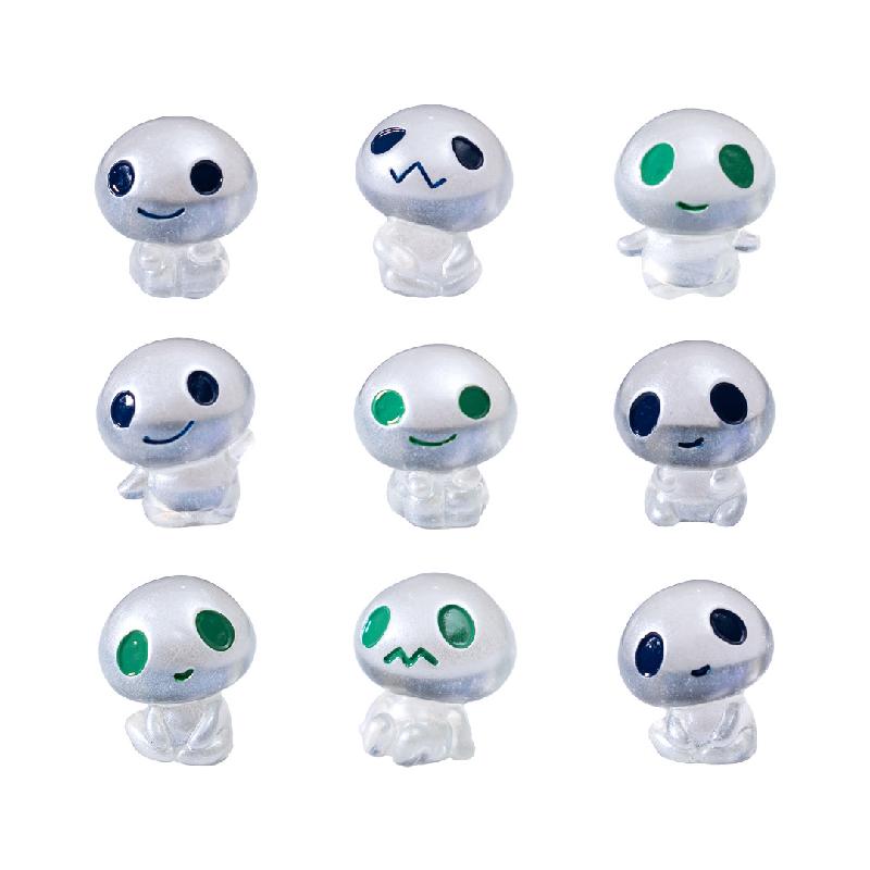 Tiểu cảnh alien mini phát sáng DIY, phụ kiện tiểu cảnh mini resin treo bàn garden cute (ZC-1404)