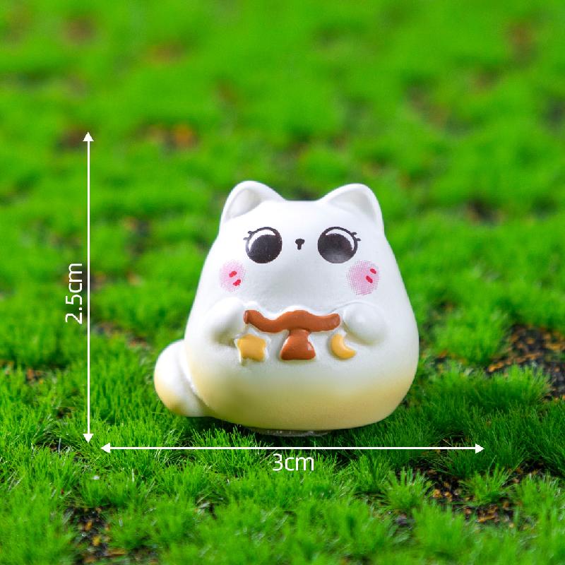 Tiểu cảnh mèo 12 chòm sao DIY, phụ kiện tiểu cảnh mini garden cute, resin (ZC-1113)