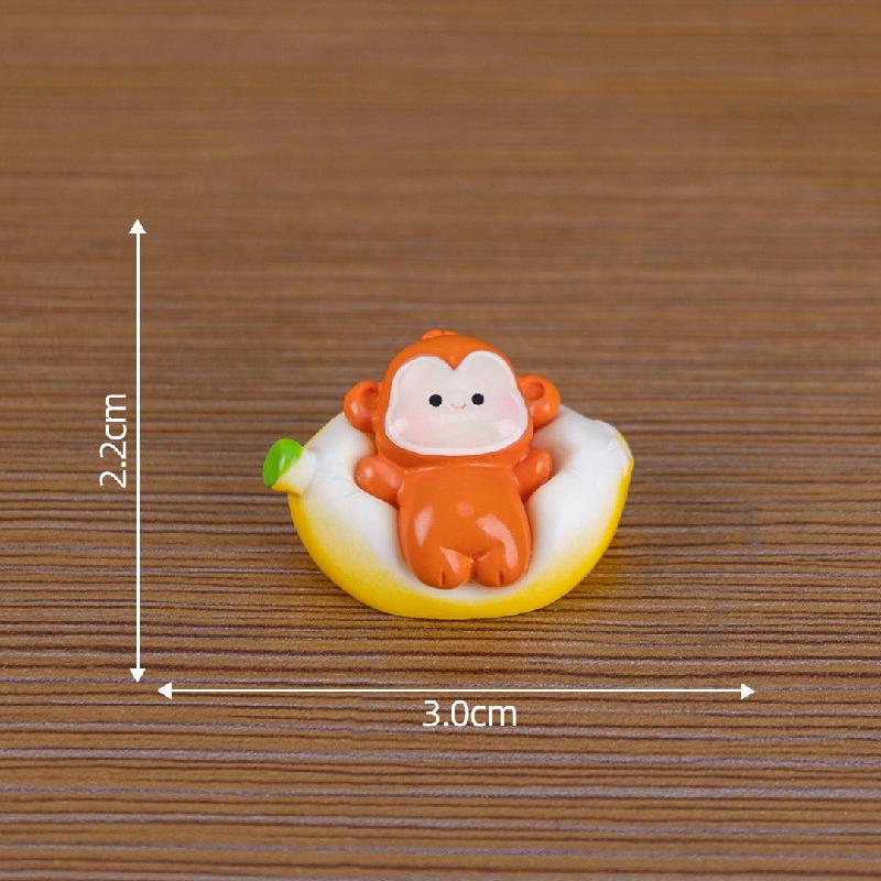 Tiểu cảnh 12 con giáp nằm DIY, phụ kiện tiểu cảnh mini bàn treo đáng yêu (ZC-1001)