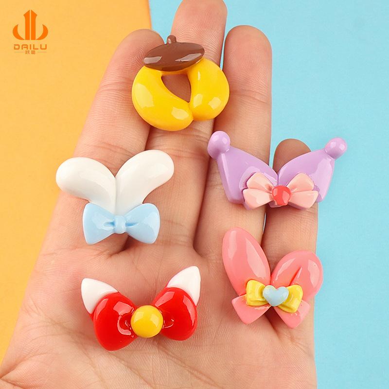 Charm tai thú DIY trang trí vỏ điện thoại (FF-455)