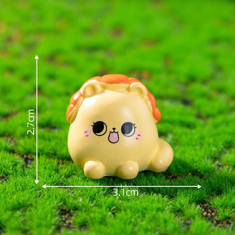 Tiểu cảnh mèo 12 chòm sao DIY, phụ kiện tiểu cảnh mini garden cute, resin (ZC-1113)