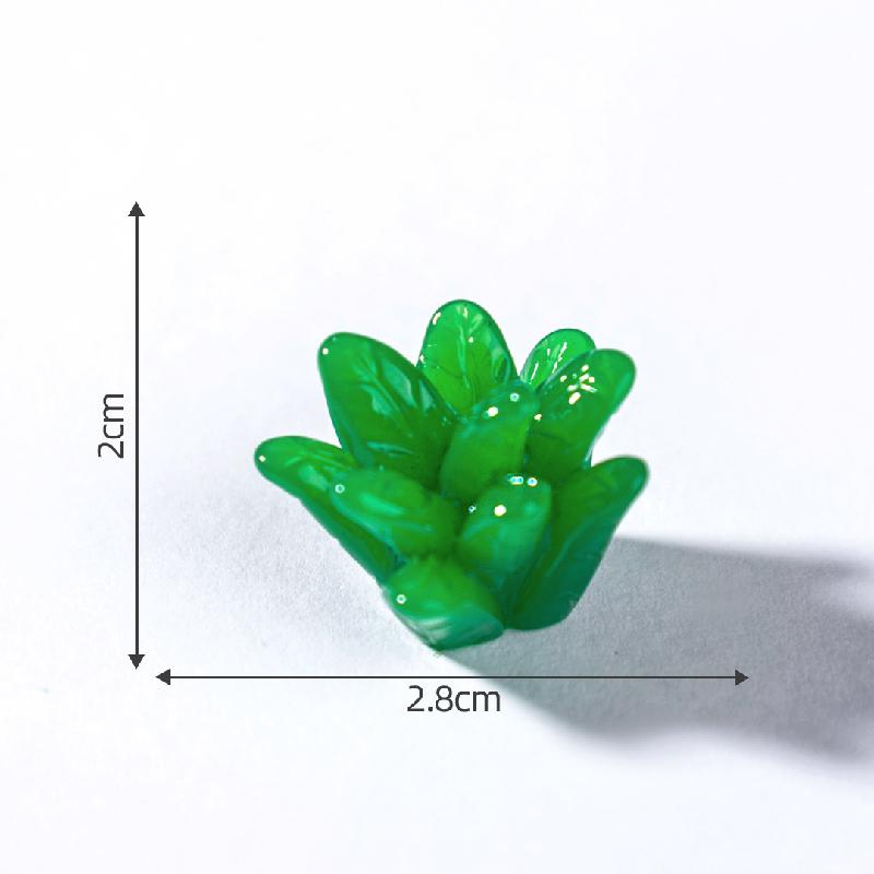 Tiểu cảnh cỏ mini, vật liệu giả thực, DIY, phụ kiện tiểu cảnh lọ sinh thái nhỏ xinh (ZC-223)