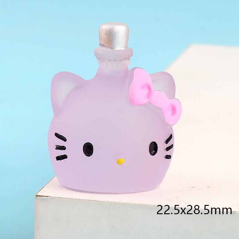 Charm chai mini phát sáng DIY trang trí vỏ điện thoại (FF-452)