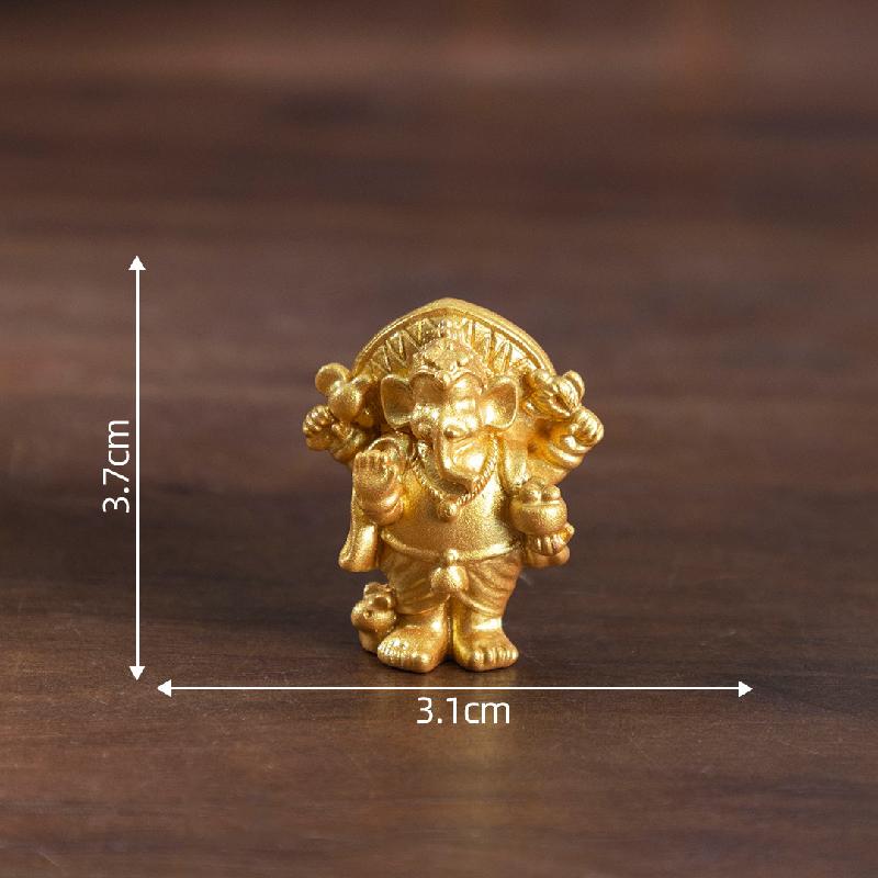 Tượng Thần Và Voi Trắng Đông Nam Á Mini (PK-475)