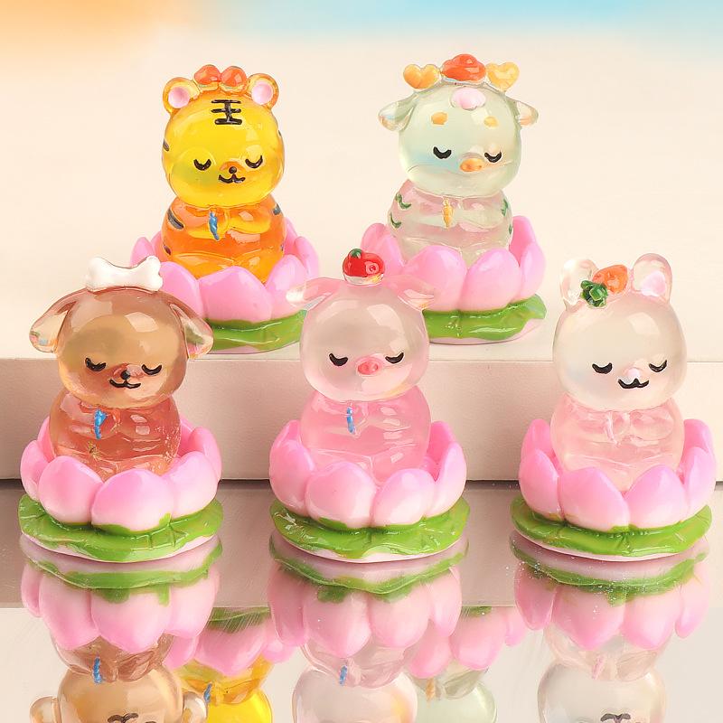 Charm sen may mắn DIY trang trí vỏ điện thoại (FF-365)