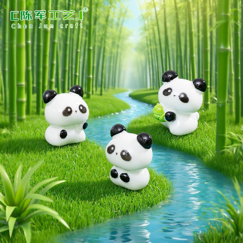 Phụ Kiện Tiểu Cảnh Gấu Trúc Đỏ Mini Trang Trí Vườn (PK-565)