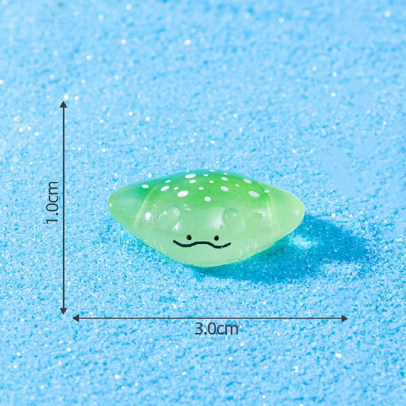 Tiểu cảnh cá đuối phát sáng DIY, phụ kiện tiểu cảnh mini bể cá resin garden cute micro (ZC-1386)