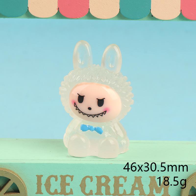 Charm thỏ phát sáng DIY trang trí chìa khóa (FF-430)