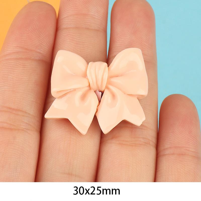 Charm nơ sáng bóng DIY trang trí điện thoại (FF-380)