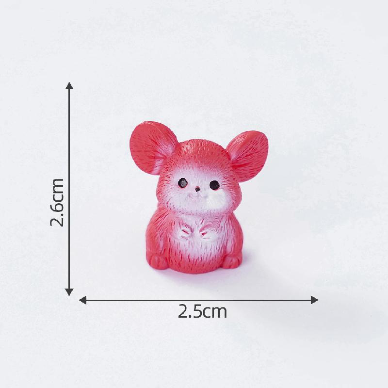 Tiểu cảnh chuột đồng nông trại DIY, phụ kiện tiểu cảnh mini resin sân vườn nhỏ gọn (ZC-840)