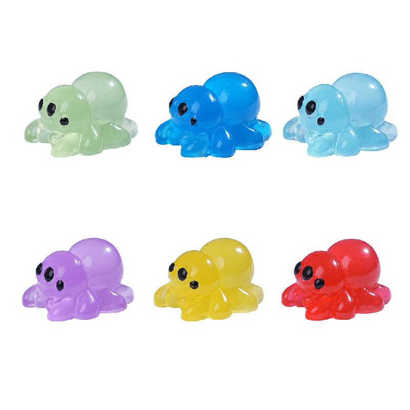 Tiểu cảnh nhện phát sáng DIY, phụ kiện tiểu cảnh mini resin blind bag đáng yêu (ZC-1138)