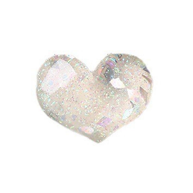Charm tim phát sáng DIY trang trí điện thoại (FF-374)