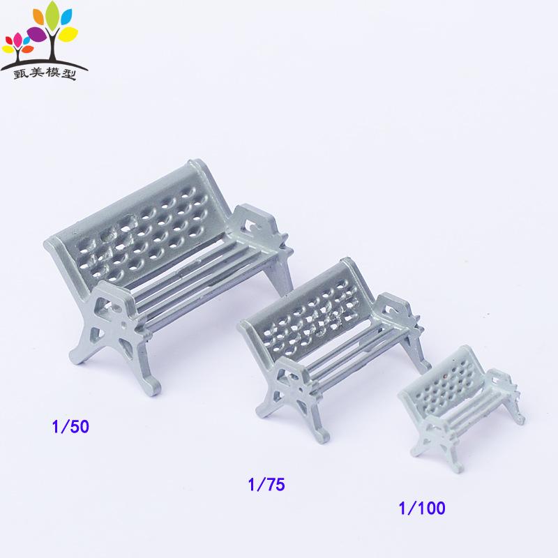 Phụ Kiện Mô Hình Ghế Công Viên Mini Mô Hình Trang Trí (MH-65)
