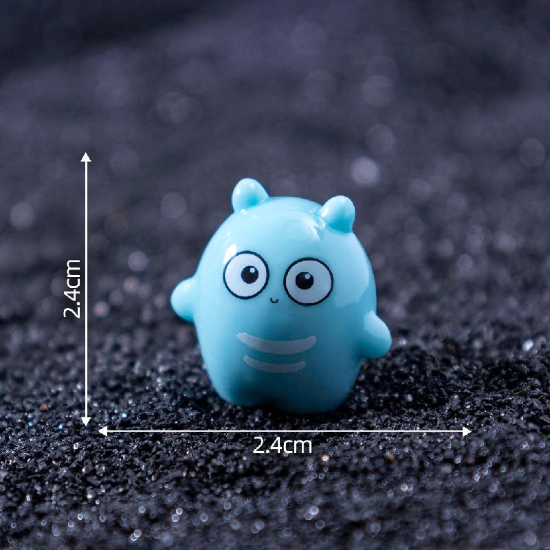Tiểu cảnh Halloween quái vật mini DIY, phụ kiện tiểu cảnh treo bàn resin đáng yêu cute (ZC-1407)