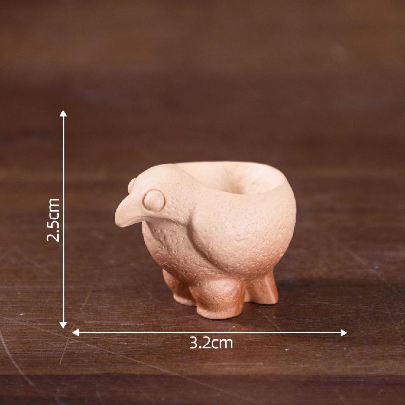 Bảo tàng cổ vật mini, bốn cừu vuông, phụ kiện DIY trang trí bàn tiểu cảnh nhỏ (ZC-42)