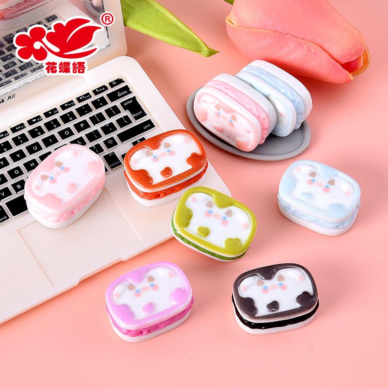 Phụ Kiện Nhỏ Xinh Bánh kem nhân resin mini, phụ kiện DIY, kem giả (NX-615)