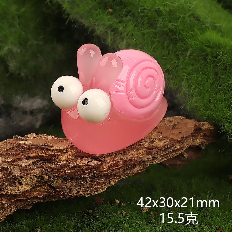 Charm ốc sên phát sáng DIY trang trí chìa khóa (FF-57)