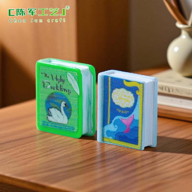 Phụ Kiện Tiểu Cảnh Sách cổ tích mini bằng nhựa resin (PK-720)